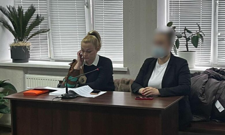 На судовому засіданні