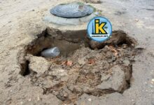 Провалля на пішохідному проході збільшується