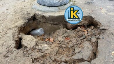 Провалля на пішохідному проході збільшується