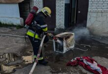 Загоряння пральної машини ліквідоване (фото ДСНС)