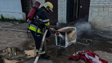 Загоряння пральної машини ліквідоване (ілюстративне фото ДСНС)