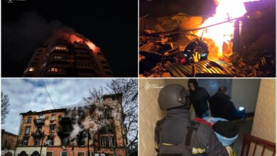 Київщина, Дніпропетрощина, Херсонщина, Сумщина. 3 лютого 2026 року.