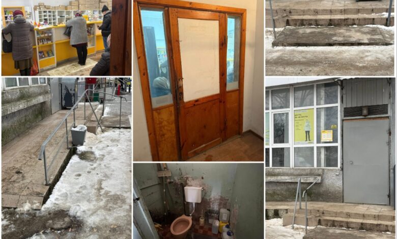 Відділення "Укрпошти" в Миколаєві. Зате логотип новенький... (фото Спартак Гукасян)