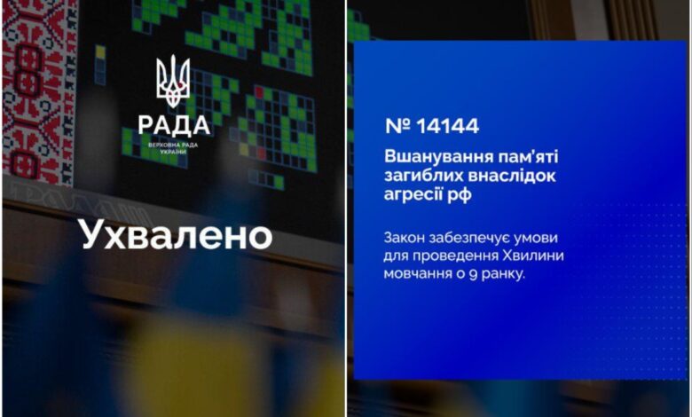 Ухвалено Закон щодо державної політики національної пам'яті