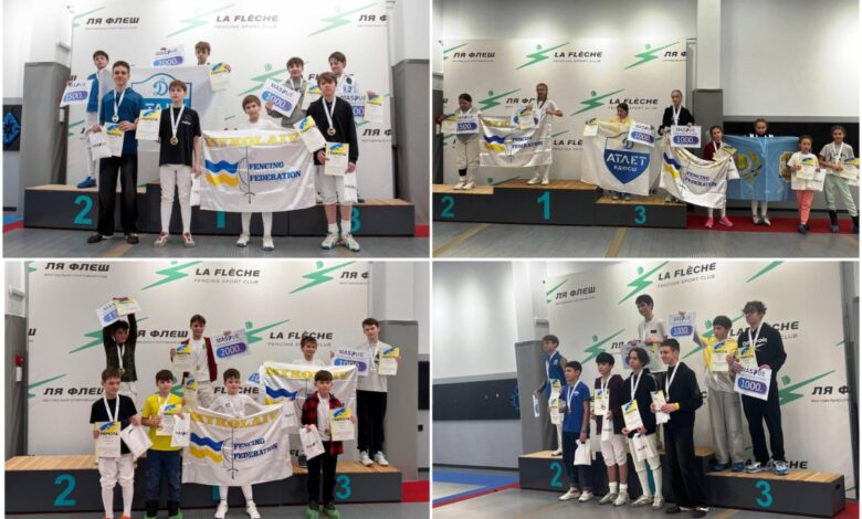 На п'єдесталі пошани - юні миколаївські майстри та майстрині рапіри