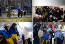 В Миколаєві акція-нагадування за полонених пройшла під обстрілами