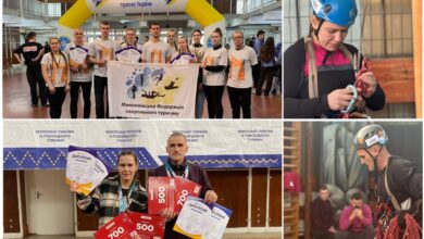 Збірна команда Миколаївщини та її найдосвідченіші та найтитулованіші учасники - Марія Колеснікова та Ігор Носков