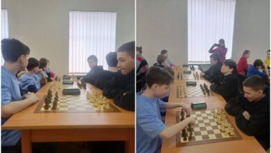 Змагаються юні шахісти з Корабельного