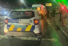 ДТП: поліція охорони збила дитину в Корабельному районі Миколаєва (фото ГУ НП)