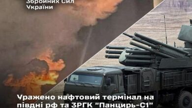 уражено нафтовий термінал
