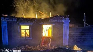 Наслідки російської атаки на Миколаїв 17-18 лютого 2026 року.