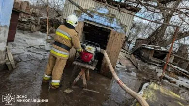 підтопило села на Миколаївщині