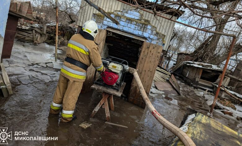 підтопило села на Миколаївщині