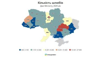 статистика розлучень (Опендата)