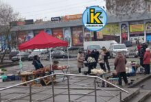 Вулична торгівля в Корабельному районі Миколаєва