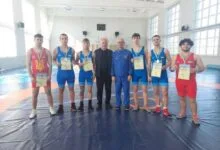 спортсмени з греко-римської боротьби