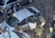 Скріншот з відеозапису очевидців події