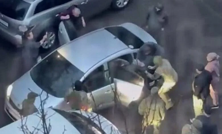 Скріншот з відеозапису очевидців події