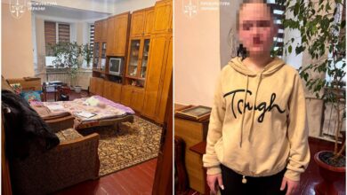 Місце трагедії та мати-вбивця