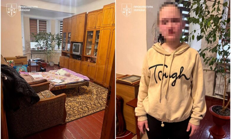 Місце трагедії та мати-вбивця