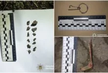 Залишки гранати (фото поліції Миколаївщини)