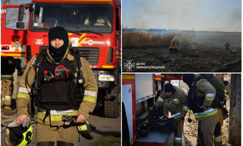 Вогнеборці Миколаївщини за роботою