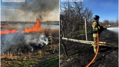 Вогнеборці Миколаївщини за роботою