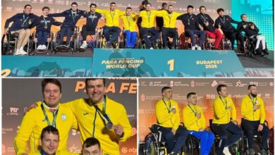 Миколаївські парафехтувальники у числі інших українськіх атлетів - на п'єдесталі пошани!