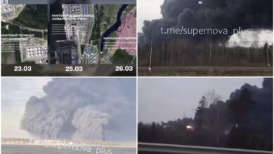 Скріншоти ударів ЗСУ по російській нафті на Балтиці