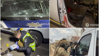 Місце злочину та спецоперація з затримання злочинця