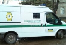 Броньований інкасаторський автомобіль Ощадбанку (фото ЗМІ)