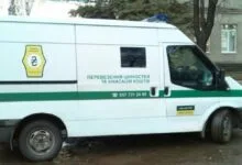 Броньований інкасаторський автомобіль Ощадбанку (фото ЗМІ)