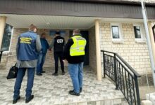 Момент затримання посадовця