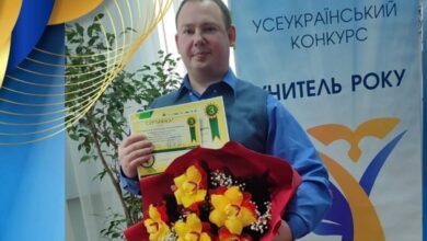 Учитель англійської мови ліцею імені О. Ольжича Олександр Олександрович Дончевський