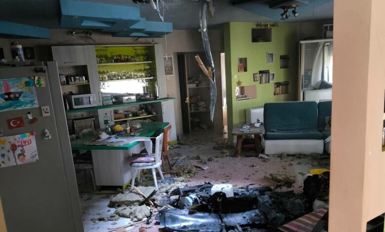 Наслідки падіння збитого "шахеда" в Миколаєві