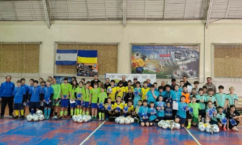 футзалісти з КДЮСШ «Олімп»