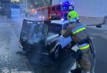 Загоряння автомобіля