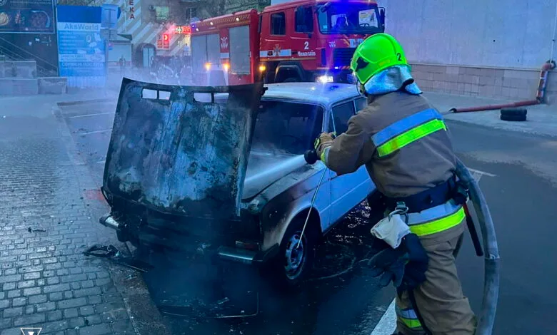 Загоряння автомобіля