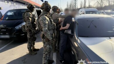 Під час затримання злочинної групи