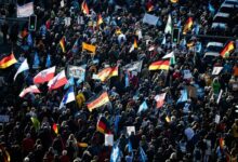 Мітинг прихильників AfD в Берліні