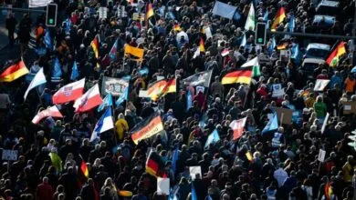 Мітинг прихильників AfD в Берліні