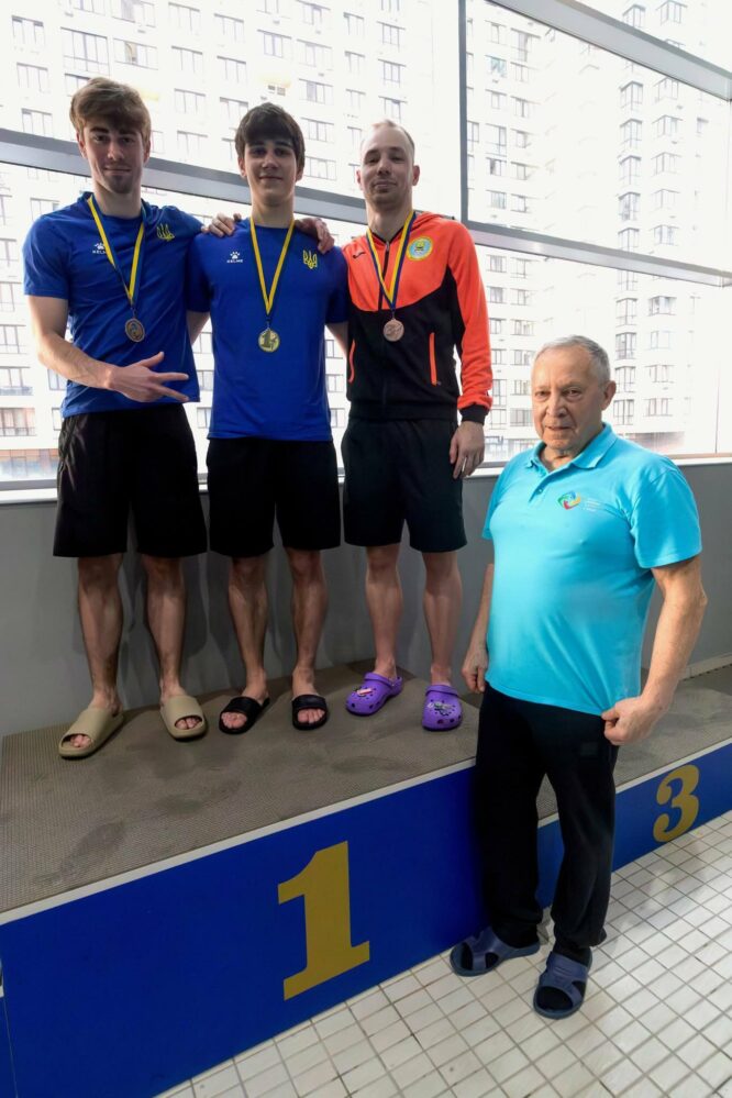 Миколаївські стрибуни у воду вибороли золото, срібло і бронзу на Кубку України