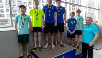 Чемпіони зі стрибків у воду