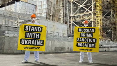 Greenpeace на ЧАЕС