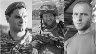 Олег Сотніков. Віктор Андрюшаєв. Віталій Куйбіда. Вічна пам'ять Героям!