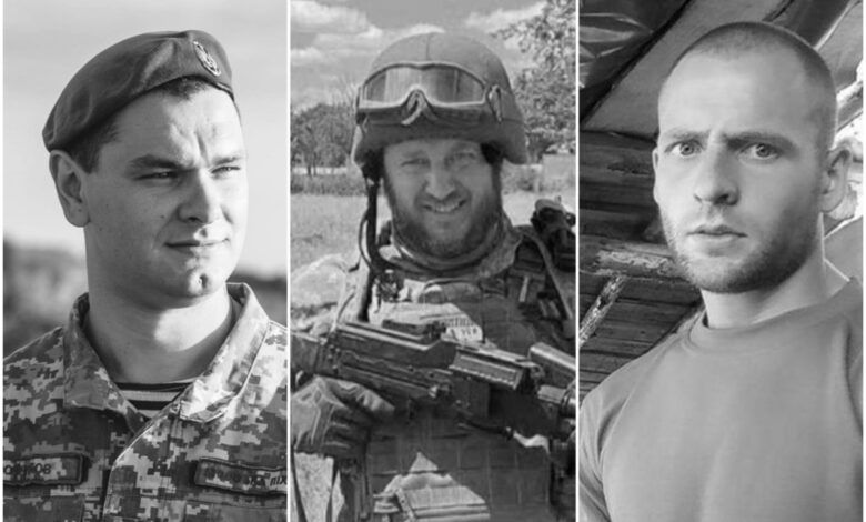 Олег Сотніков. Віктор Андрюшаєв. Віталій Куйбіда. Вічна пам'ять Героям!