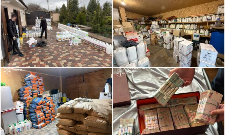 Ліквідовано підпільний цех сурогатної агрохімії