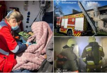 На місці пожежі