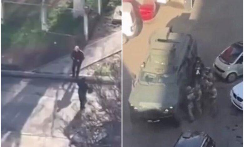 Озброєна людина стріляє по перехожим на вулицях Києва. КОРД готується до штурму супермаркету, де забарикадувався стрілець