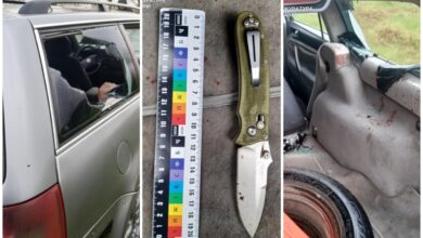 напад з ножем на військових ТЦК